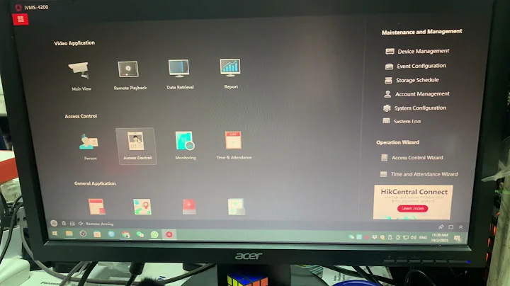 Hik Vision: DS-K1T804AEF is enable door open timeout buzzer
