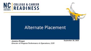Alternate Placement Option for Title II Students: How and When to Use - 09.26.2024