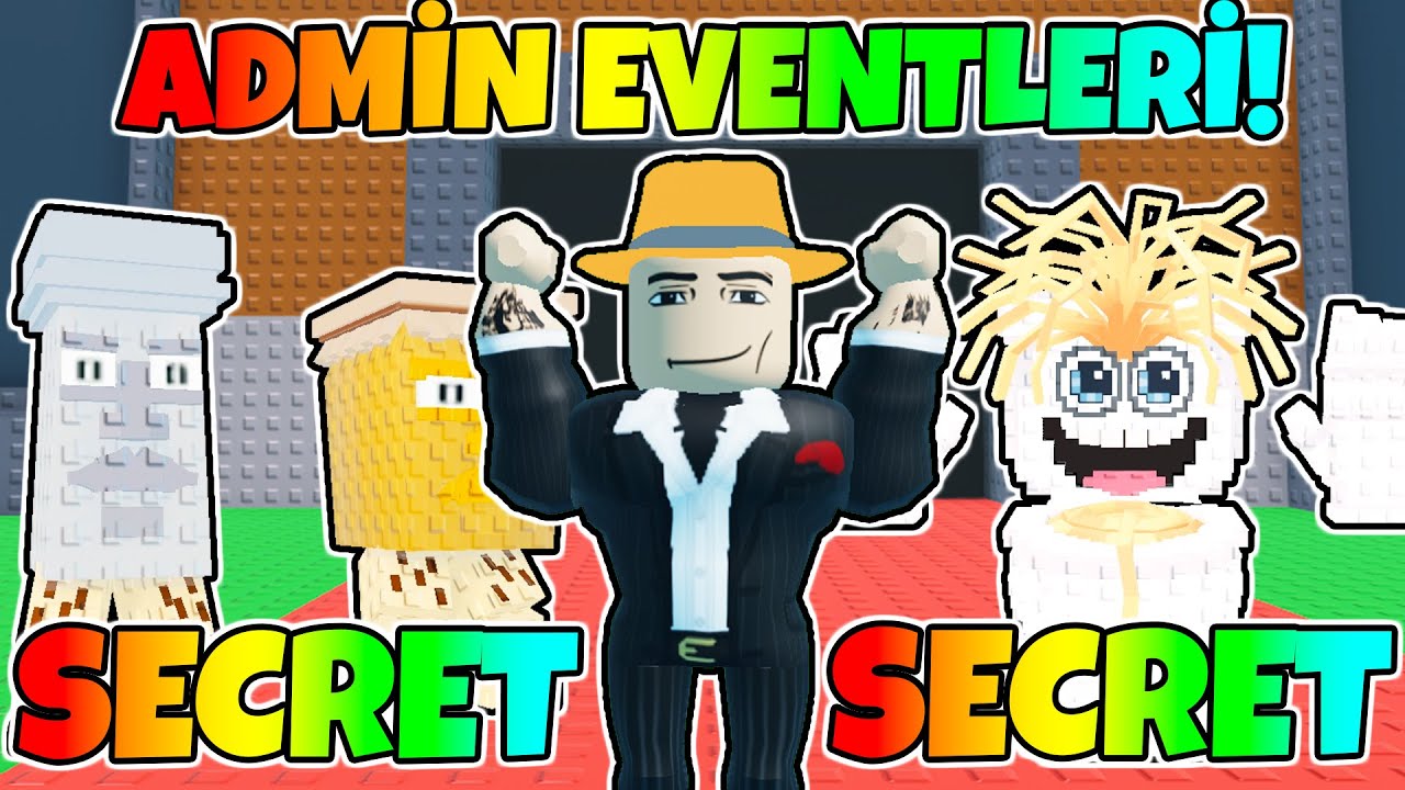ADMİN EVENTLERİNDE DEĞERLİ SECRETLAR ÇIKARTTIM! 🤑 | Steal a Brainrot