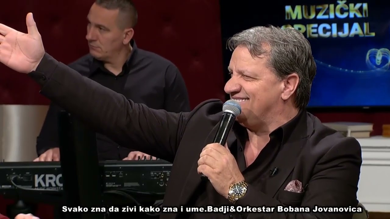 Svako zna da živi kako zna i ume.Orkestar Bobana Jovanovića&Badji