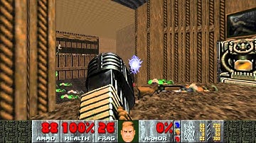 Frag Every 4 Seconds! Doom 2 Deathmatch on "HatMatch" custom level