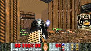 Frag Every 4 Seconds! Doom 2 Deathmatch on HatMatch custom level