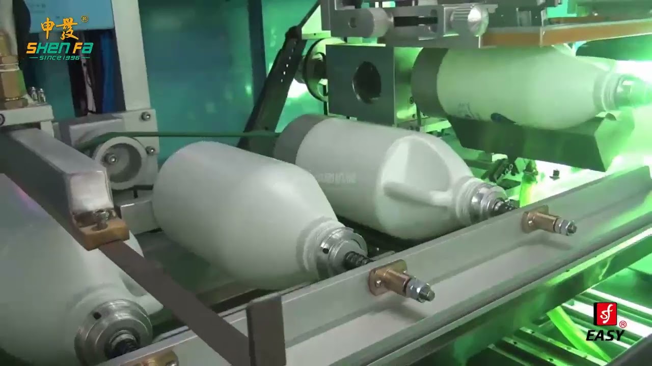 SF-ASP-D1 Special design automatic silk screen printing machine for laundry detergent bottle