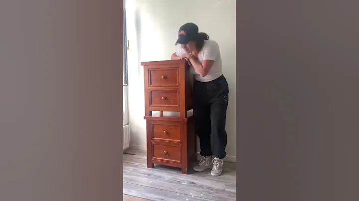 Amazing Bedside Table Makeover 😲 #shorts #furnitureflip #furniture #upcycling #diy