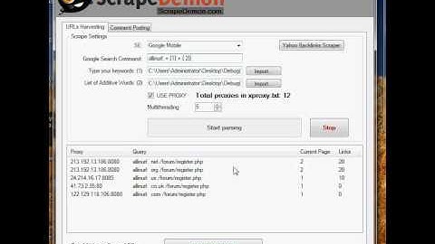 How ScrapeDemon work.