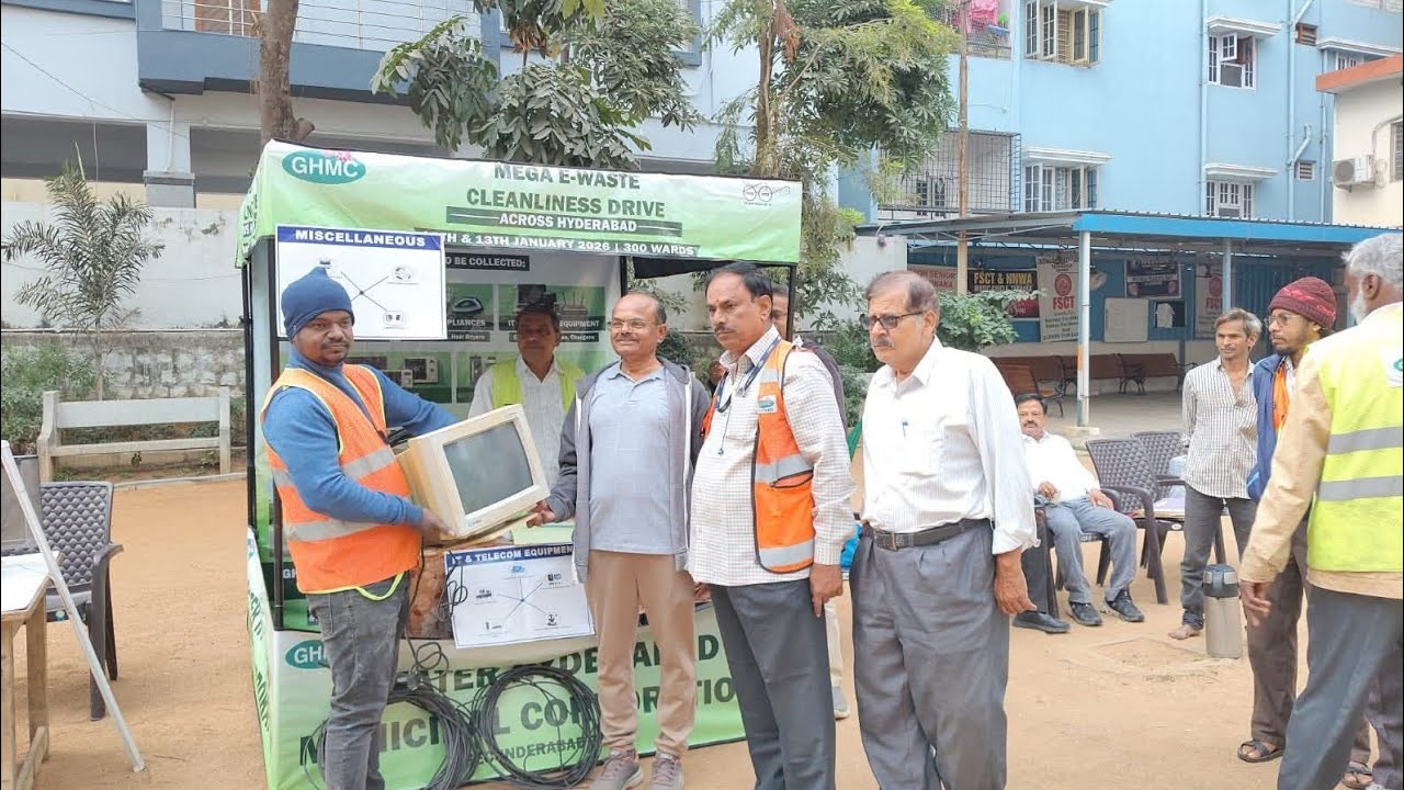Hyderabad Mein GHMC Ki Badi Muhim – Electronic Waste Collection Zor-o-Shor Se Jaari