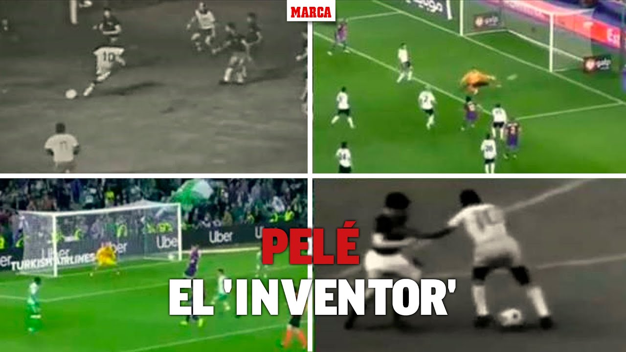Pelé lo inventó todo antes que nadie: ni Messi, ni Cristiano, ni Zidane, ni Cruyff...  I MARCA