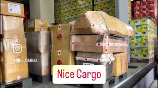 In Outbound processing at Nice cargo logistic center.