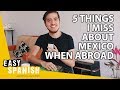 5 THINGS I MISS ABOUT MEXICO when I'm abroad | Easy Spanish 138