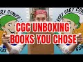 CGC Unboxing Books You Chose From a Comic Book Collection