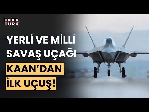 Milli Muharip Uçağı "KAAN" ilk uçuşunu gerçekletirdi! Bekir Mert aktardı