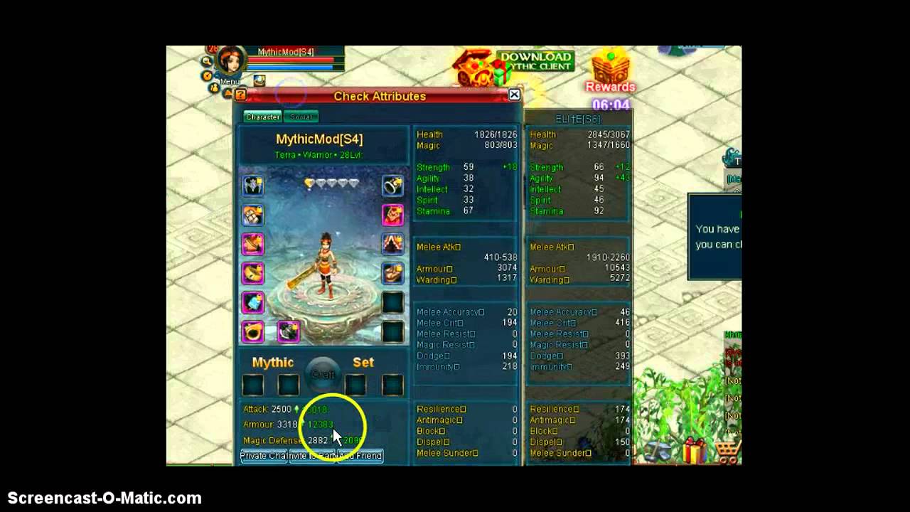 Mythic Saga moderator OWNED, with an ALT (lvl 41