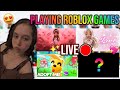 🔴 LIVE - PLAYING ROBLOX! DRESS TO IMPRESS, ITGIRL, AND ADOPT ME! ROBLOX
