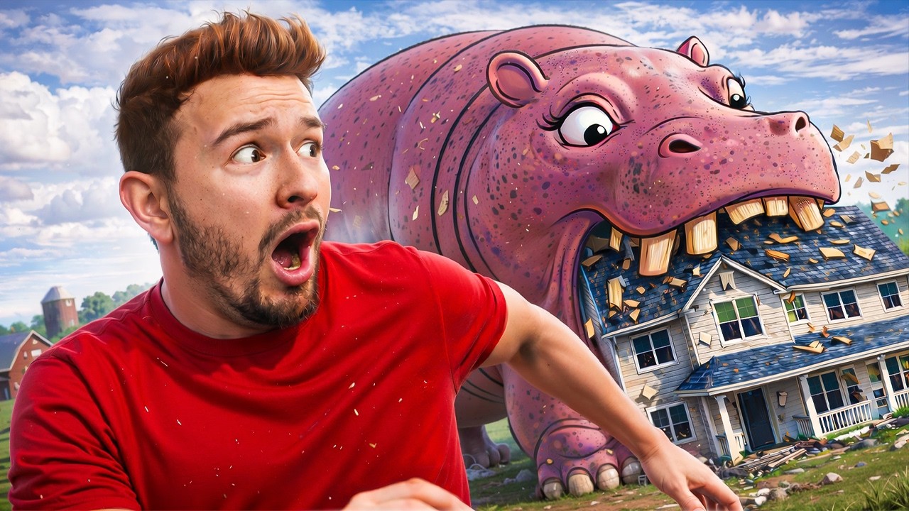 Stworzyłem GIGA HIPOPOTAMA który ZJE ŚWIAT