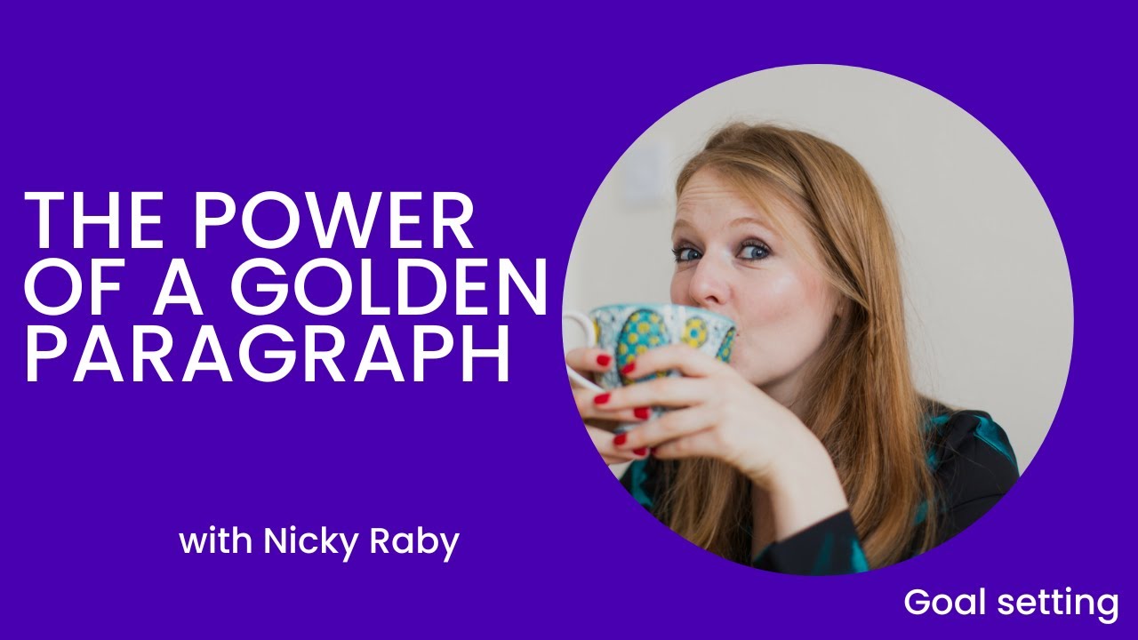 The power of a golden paragraph - Nicky Raby - YouTube