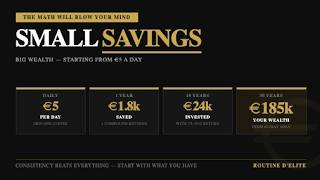 Why Small Savings Add Up To Life-Changing Money (The Math Will Blow Your Mind)