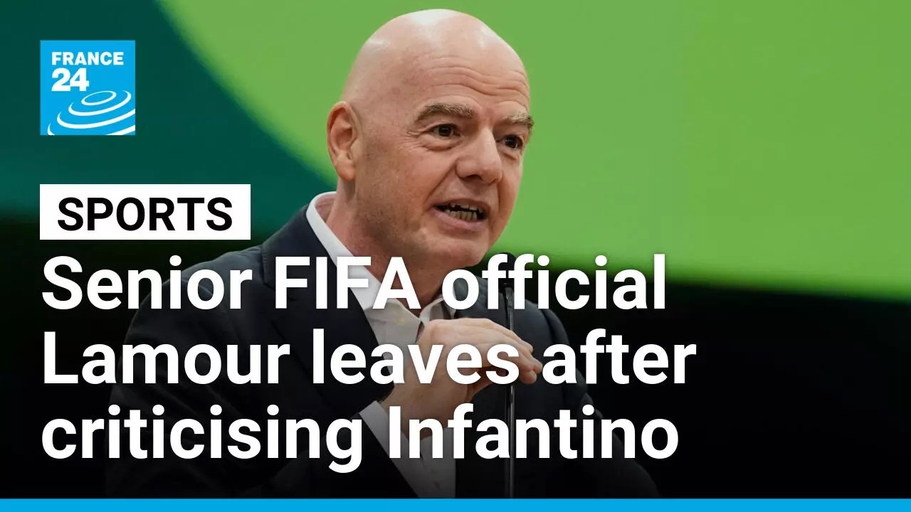 Senior FIFA official FIFA Kevin Lamour leaves after criticising Gianni Infantino • FRANCE 24