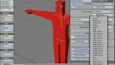 LIGHTWAVE RIGGING TUTORIAL - ZIG RIG 01.07 TORSO - WEIGHT MAPS