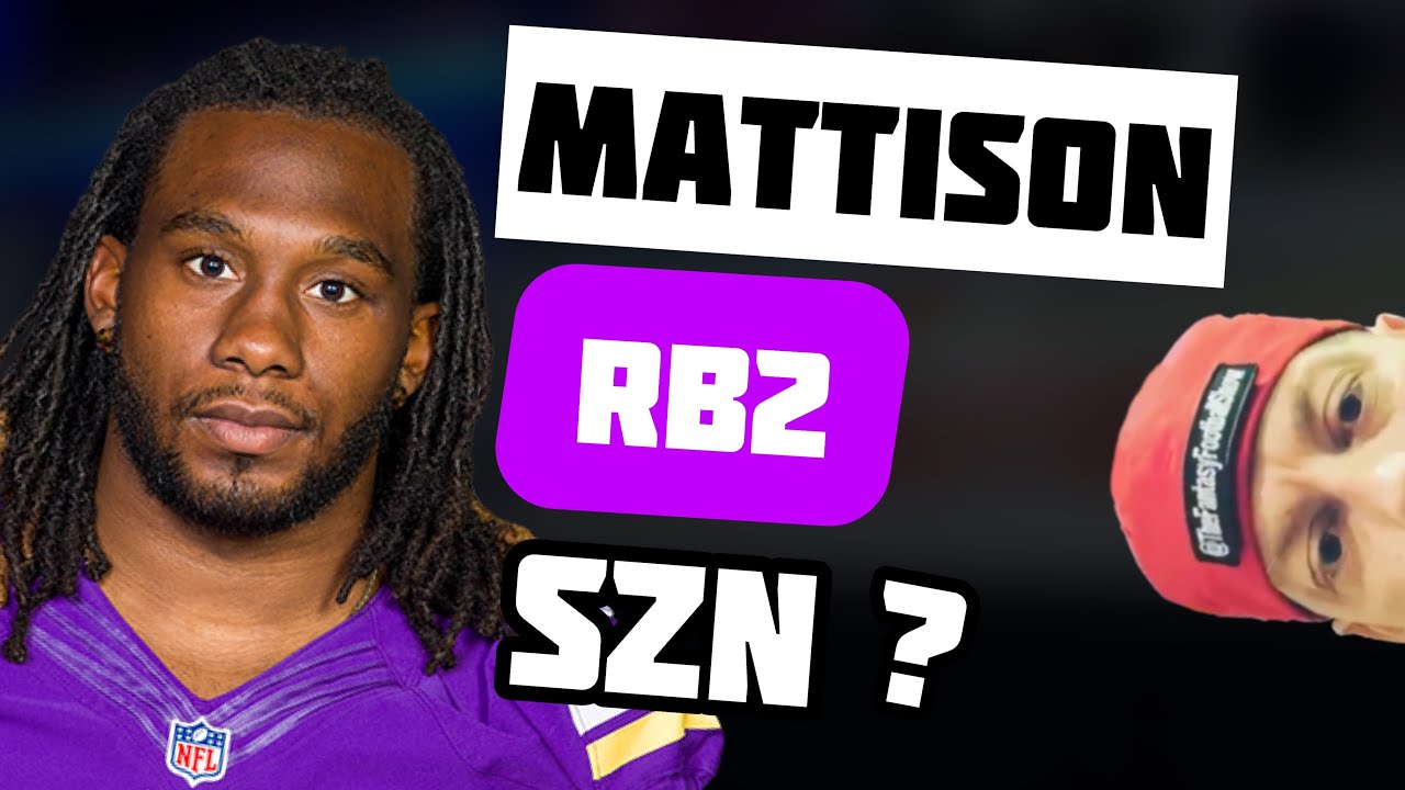 Is Alexander Mattison a STRONG RB2 in fantasy football 2023?