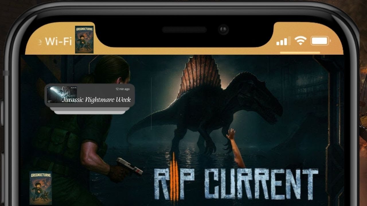 📱🎥Rip Current | Trapped Beneath the Waves of Terror 🌊💀 (Jurassic Nightmare Week)