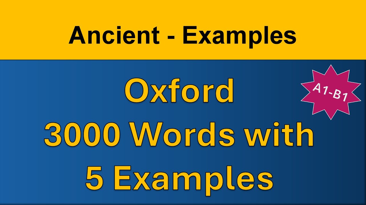 Ancient - Examples
