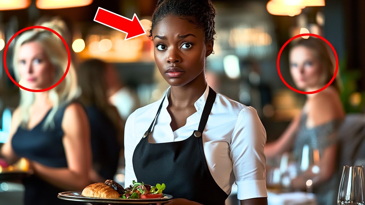 Outline Video Black Waitress Is HUMILIATED by White Millionaires. What She Does Next Is UNBELIEVABLE!