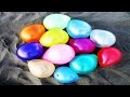 Popping Surprise Egg Water Balloons At The Beach Pocoyo Spongebob Angry Birds Disney Princess Toys