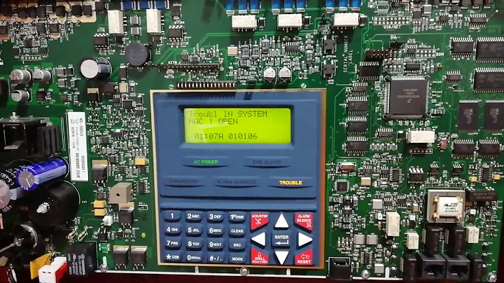 Funcionamiento Panel FIRE-LITE MS-9050UD (Español)