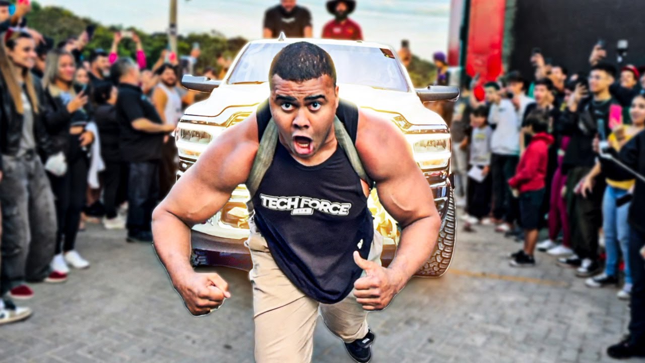 BITELO PUXOU A DODGE RAM ASSUSTOU GERAL E GANHOU 100 MIL