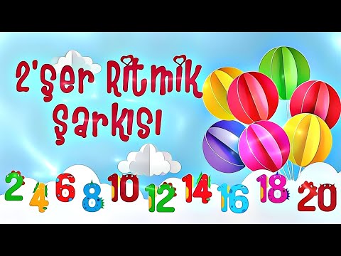 2'şer Ritmik Sayma Şarkısı / 4K