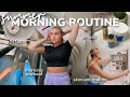 SUMMER MORNING ROUTINE 2023: workout, skincare routine, breakfast, morning work