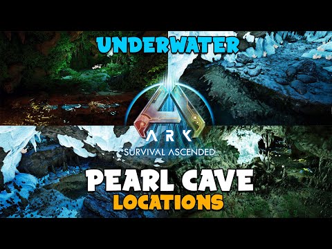 ARK: Survival Ascended | ALL Underwater Pearl Cave Locations!
