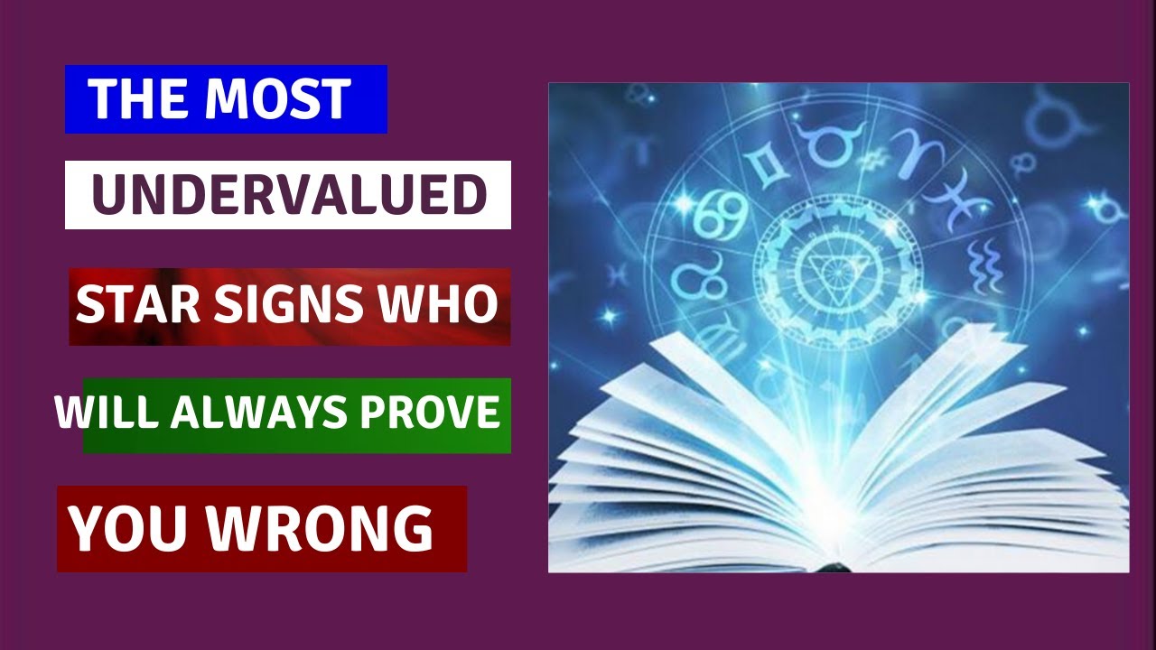 TOP 5 UNDERESTIMATED ZODIAC SIGNS WHO WILL ALWAYS PROVE YOU WRONG