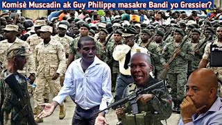 14 mai 2024 Komisè Muscadin Ak Guy Philippe Fè Masak Sou Bandi Yo Gressier?