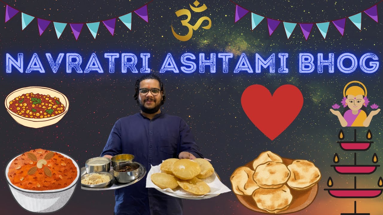 Navratri Ashtmi Bhog | Ashtami Pooja and Aarti | Workout During Fast | Pranzo Sideona PS