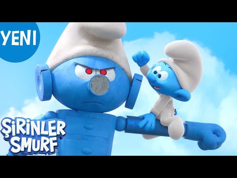 Bebek Bezi Baba 👶🤖 | TÜM BÖLÜM | Şirinler 3D Yeni Seri