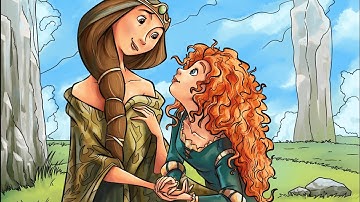 Happy Colour - Colour by Number. Disney Brave. My Gaming Town.