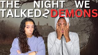 The Night We Talked To Demons. | REAL Conjuring House | RAE AND JAE