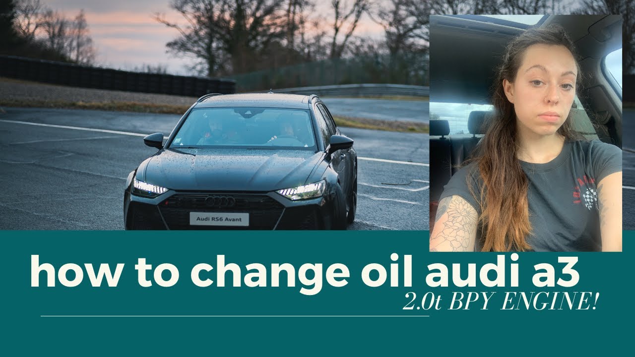 How to change oil on-- 06 Audi a3 2.0T BPY - YouTube
