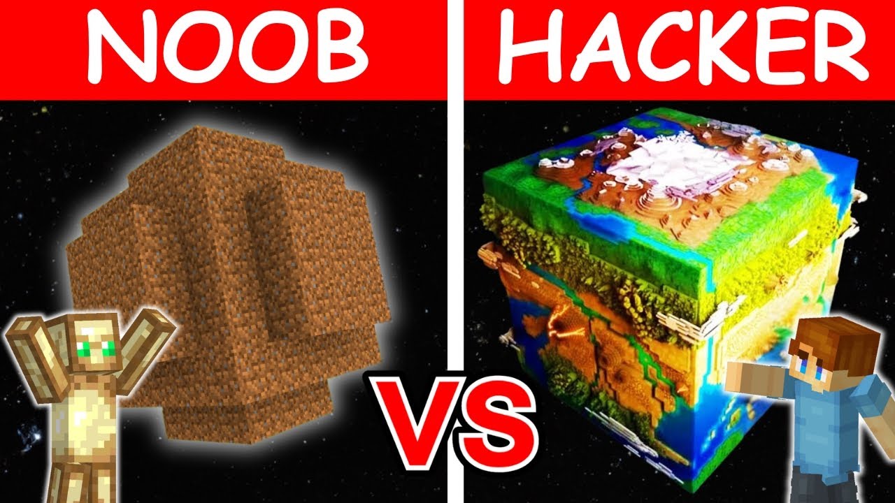 NOOB vs HACKER: Jag Fuskade I Ett GIGANTISKT PLANET Build Battle!