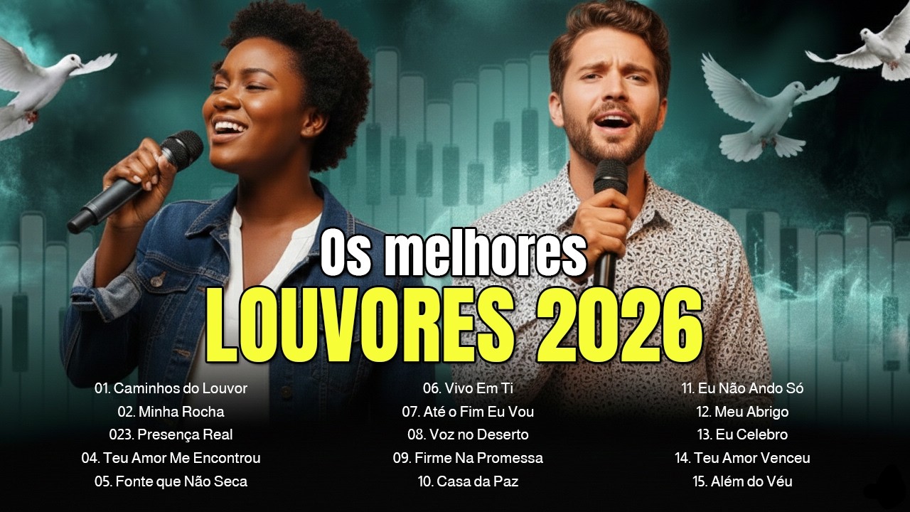 Hinos Que Trazem Paz Em 2026 | Top Gospel | Mais Tocadas, Louvores De Adoração