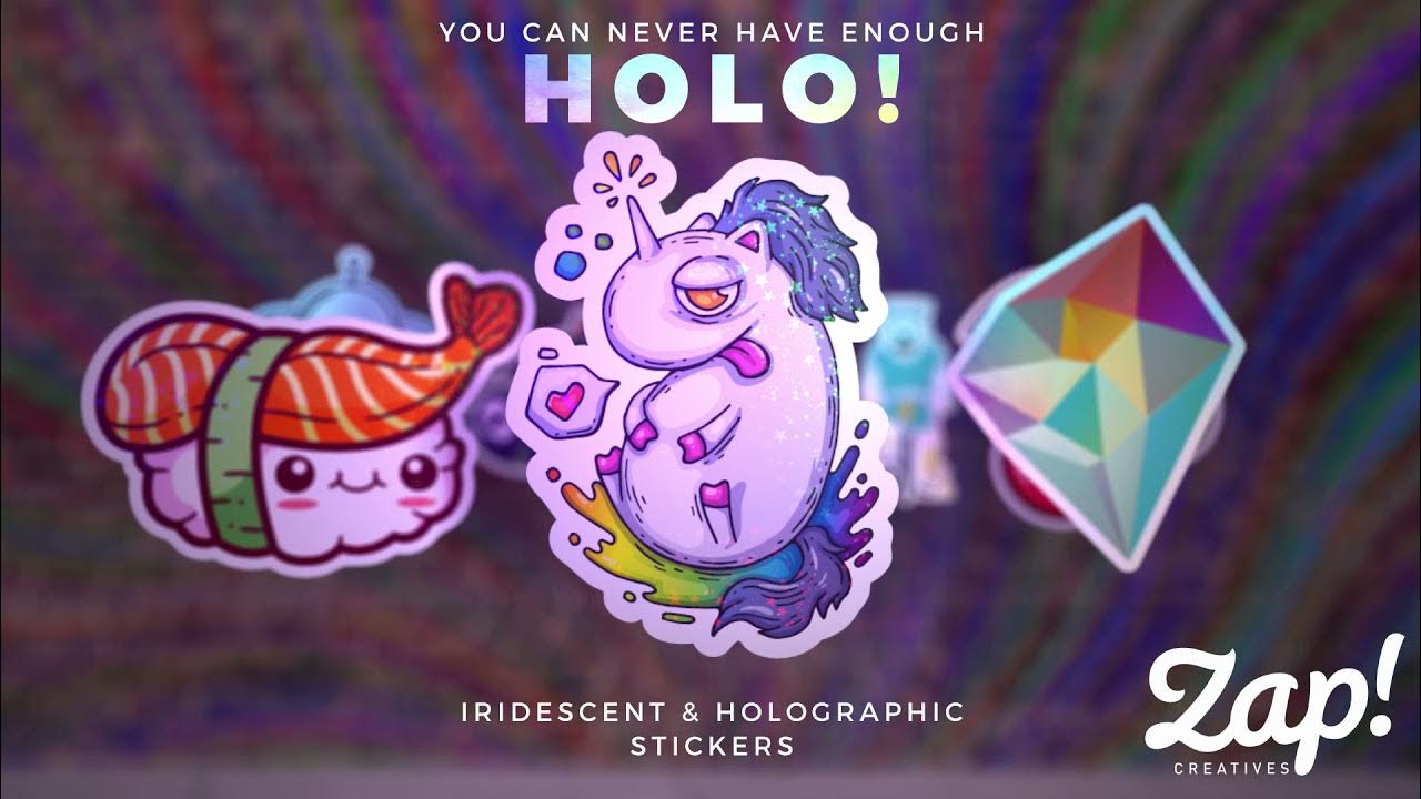 Holographic Stickers, Zap! Creatives