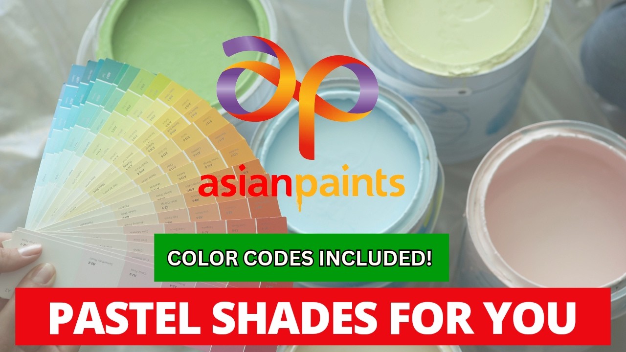 🎨 Discover the Best Pastel Shades from Asian Paints | Home Décor Inspiration 🎨