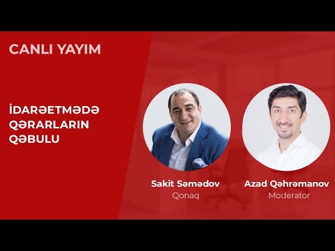 Video: Şirkət qərar qəbul edənlərdirmi?