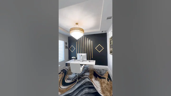 Happy Client,Happy Me😁Client’s home office😍#homeofficeinterior #homeofficedesign #short #ytshorts thumbnail