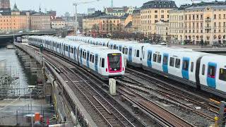 Gamla Stan And Slussen Stockholm Sweden