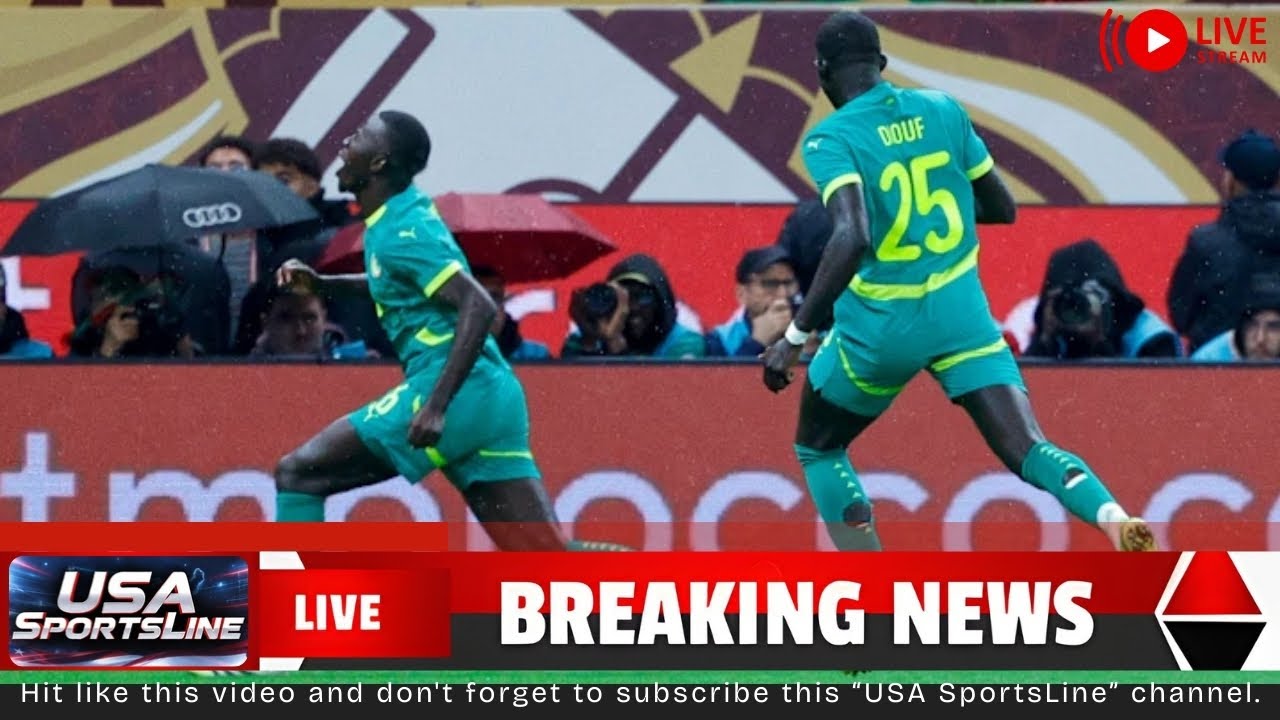 Senegal WIN AFCON After WALK-OFF Protest! | The Most Chaotic Final in History। USA SportsLine