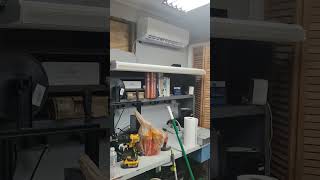 Installed a mini split AC in my office.