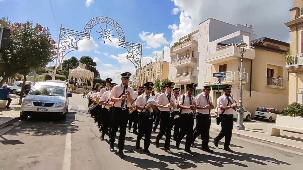 Marcia Pierino Banda Di Francavilla Fontana 4/9/23 Adelfia Festa della Pietà