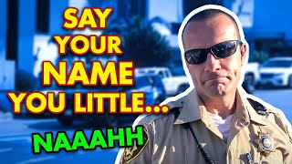 ❗❗❗ Arrogant Cops Can't Handle Silent Treatment! 😡  || ID Refusal